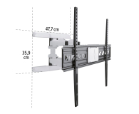 Hama Uchwyt LCD/LED VESA 800x600 fullmotion XL 90" - 1516970 - zdjęcie 2